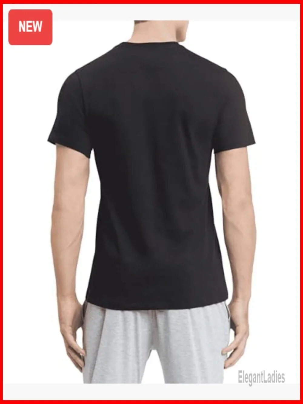 5-Pack Men's Cotton Undershirts Crewneck Short Sleeve Premium Comfort